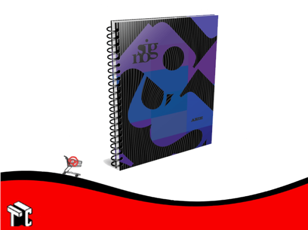 CUADERNO ARTE BLOM 29,7 T-D CON ESPIRAL X 84 HJS RAYADO CUAD.