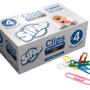 CLIPS FORRADO 4 x 100 uds. T-S