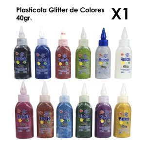 ADHESIVO VINILICO PLASTICOLA X 40G BRILLITO