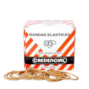 BANDA ELASTICA 250 GRs. REFORZADAS CREDENCIAL