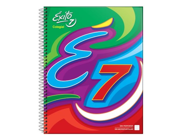 CUADERNO EXITO ECOLOGICO 21-27 COLEGIAL X 60 H RAYADA