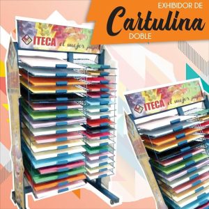 EXHIBIDOR DE CARTULINA DE METAL 1028