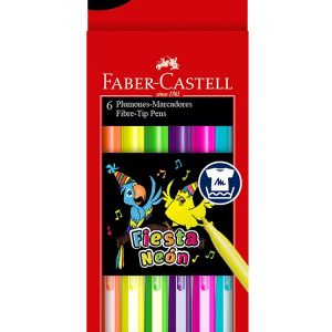 MARCADOR FABER FABER X 8 NEON
