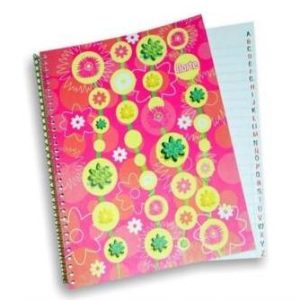 CUADERNO CON INDICE NORTE T-ESPIRAL X 50 HJS