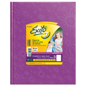CUADERNO T-DURA x 50 HJS EXITO T-D 19 X 23,5 ABC (MAS GRANDE)