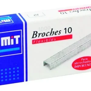 BROCHE PARA ABROCHADORA Nro10- MIT x 1000