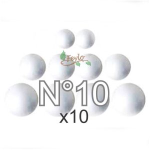 TELGOPOR ESFERAS Nro10 X 10 UNID. H1495 [T10]