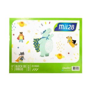 BLOCK DE DIBUJO BLANCO 1028 Nro 5