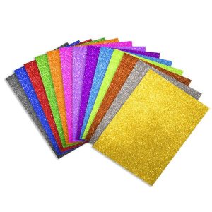 GOMA EVA GLITTER A4 SUPER GLITER AUTODHADESIVO NUEVA!!!!!!!!!