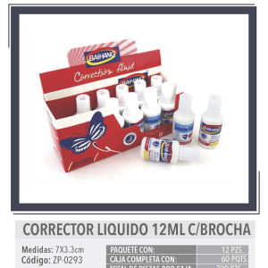 CORRECTOR LIQUIDO LIQUID PAPER "ORIGINAL"