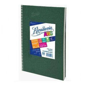 CUADERNO UNIVERSITARIO X 100 HJS T-PLASTICA ABC RIVADAVIA