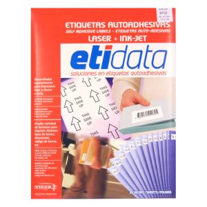 ETIQUETA ETIDATA AUTOADESIVA A4 21 X 29,7