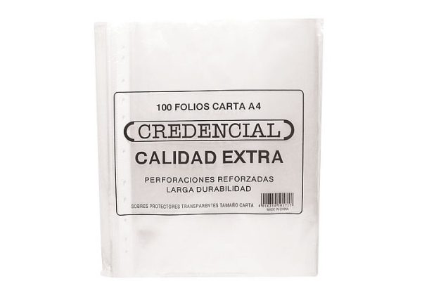 FOLIOS A4 X 100 CREEDENCIAL LIVIANO