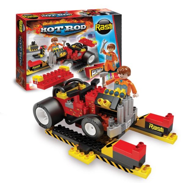RASTI HOT ROD - 185 PIEZAS