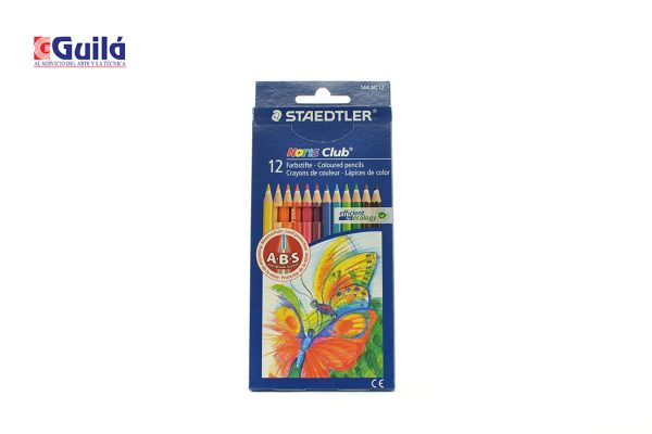LAPIZ  DE COLORES X 12 CORTO      STAEDTLER