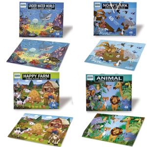 JUMBO FLOOR PUZZLE 48 PZAS 4 MODELOS
