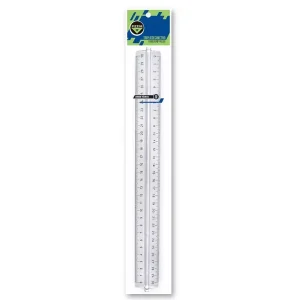 TRIPLE DECIMETRO PIZZINI CRISTAL DE 30 CM. (146109)