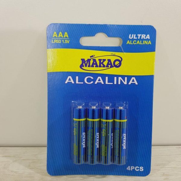 PILA  ALCALINA   2 A   MAKAO   X 4