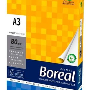RESMA A3 BOREAL - AUTOR 75 GRS X 500 HJS
