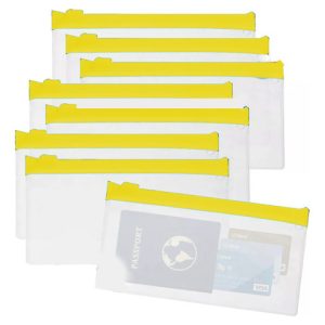 SOBRE CIERRE ZIP PVC A5 CANOPLA CRISTA