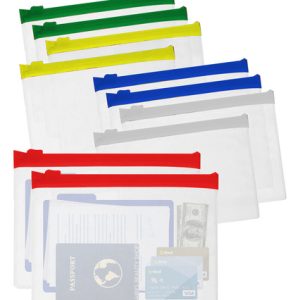 SOBRE CIERRE ZIP PVC OFICIO OPACO