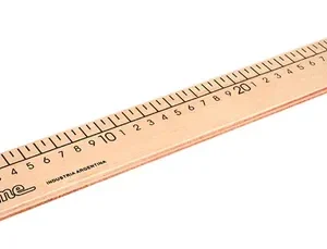 REGLA DE 1 MT DE MADERA