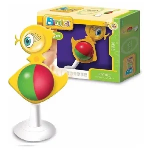 SONAJERO DE  MESA  CON SOPAPA  PATITO