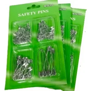 ALFILER DE GANCHO X 100 VARIOS TAMAÑOS SURTIDOS EN BLISTER