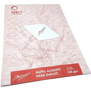 PAPEL DE DIBUJO ROMANI 35*50 X10 C-U