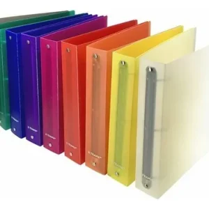 CARPETA TAPA PLASTICA TRANSPARENTE A4 COLOR