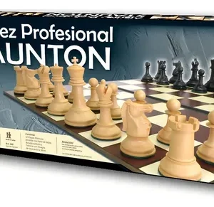 Ajedrez Profesional Staunton c/Tablero 50x50-160