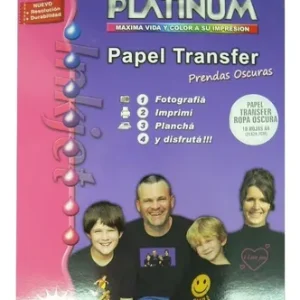 PAPEL TRANSFER FANTASIA ROPA OSCURA X 5