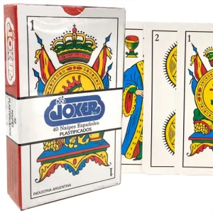 NAIPES X 40 UNID. PLASTIFICADOS JOKER