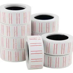ETIQUETA PARA ETIQUETADORA MOTEX DOBLE LINEA