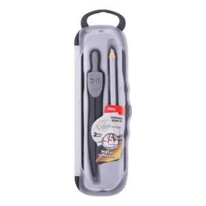 Compas Metal para Lapiz - Color gris Estuche individual