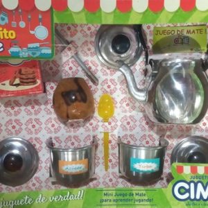 Juego de mate 10 piezas real t/metal-324