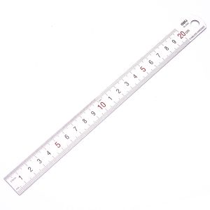 REGLA METALICA 20 CM