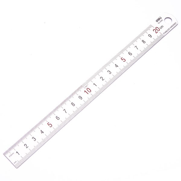 REGLA METALICA 20 CM