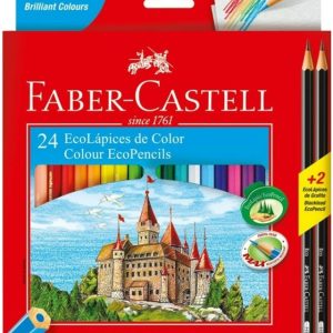 LAPIZ COLOR X 24 LARGO FABER PREMIUM