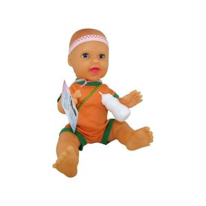 MI BEBE MEDIANO enteritos surtidos, ojos movibles y mamadera - 226