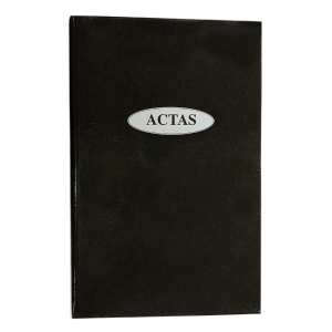 LIBRO DE ACTAS CORONA RAB ( GRANDE ) T-D