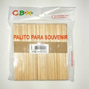 PALITO DE HELADO NATURAL PAQ. CBX