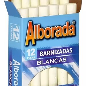 TIZA BLANCA X12 UNIDADES ALBORADA