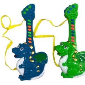GUITARRA CON FORMA DE DINOSAURIO EN BOLSA
