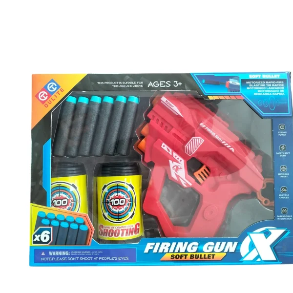 PISTOLA LANZA DARDOS 31,5 X 25,5