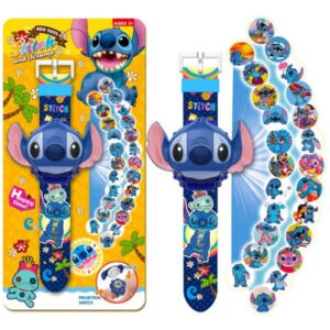 RELOJ PERSONAJE  CON TAPA