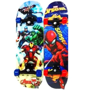 PATINETA INFANTIL DE MADERA TABLA CON DIBUJOS
