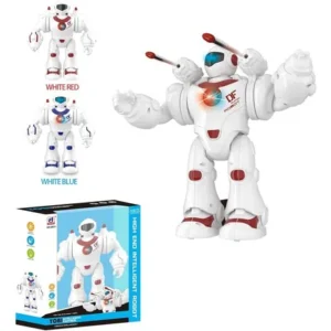 ROBOT  LANZA DARDO  LUZ  Y MOVIMIENTO