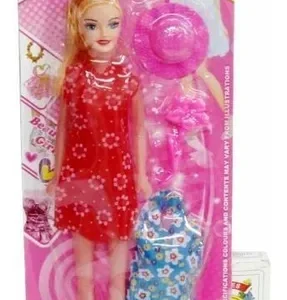 MU?ECA  CON ACESERIO CON VESTIDO EN BLISTER