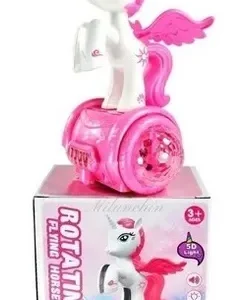 UNICORNIO A PILA CON LUZ Y SONIDO EN CAJA